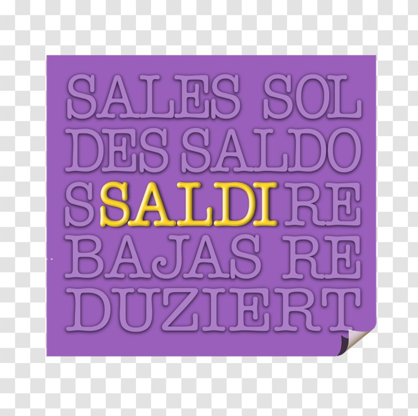 Rectangle Sabah Font - Purple - Saldi Transparent PNG