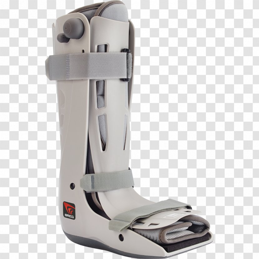Medical Boot Breg, Inc. Walker Bone Fracture - Hiking - Electric Shock Transparent PNG