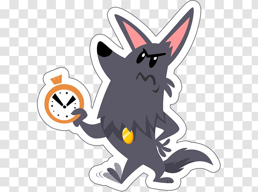 Cat Dog Canidae Sticker Clip Art - Rabbit Transparent PNG