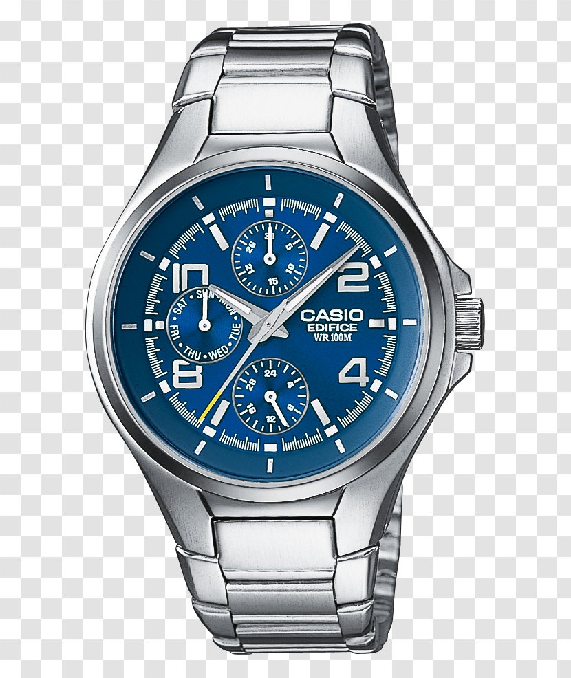 Casio Edifice Watch Clock Chronograph - Gshock Transparent PNG