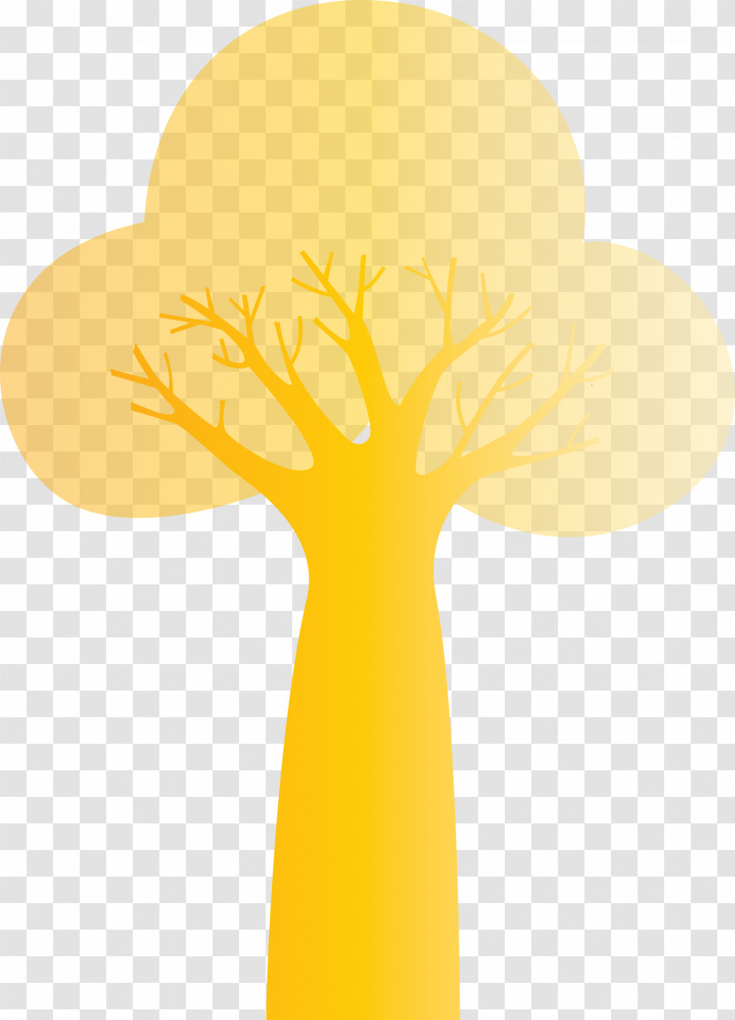 Yellow Font Cartoon Flower Meter Transparent PNG