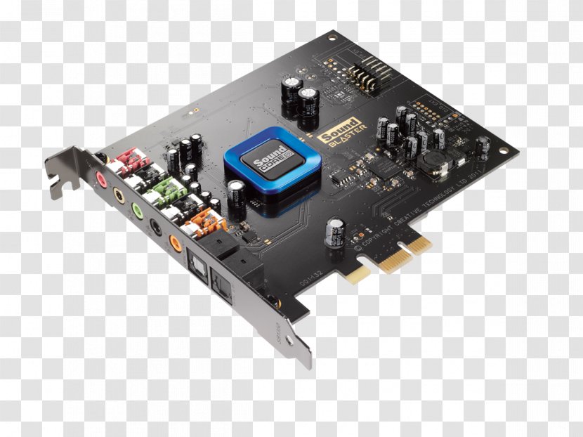 Sound Cards & Audio Adapters Blaster PCI Express Creative Technology - Computer Component - Panels Transparent PNG