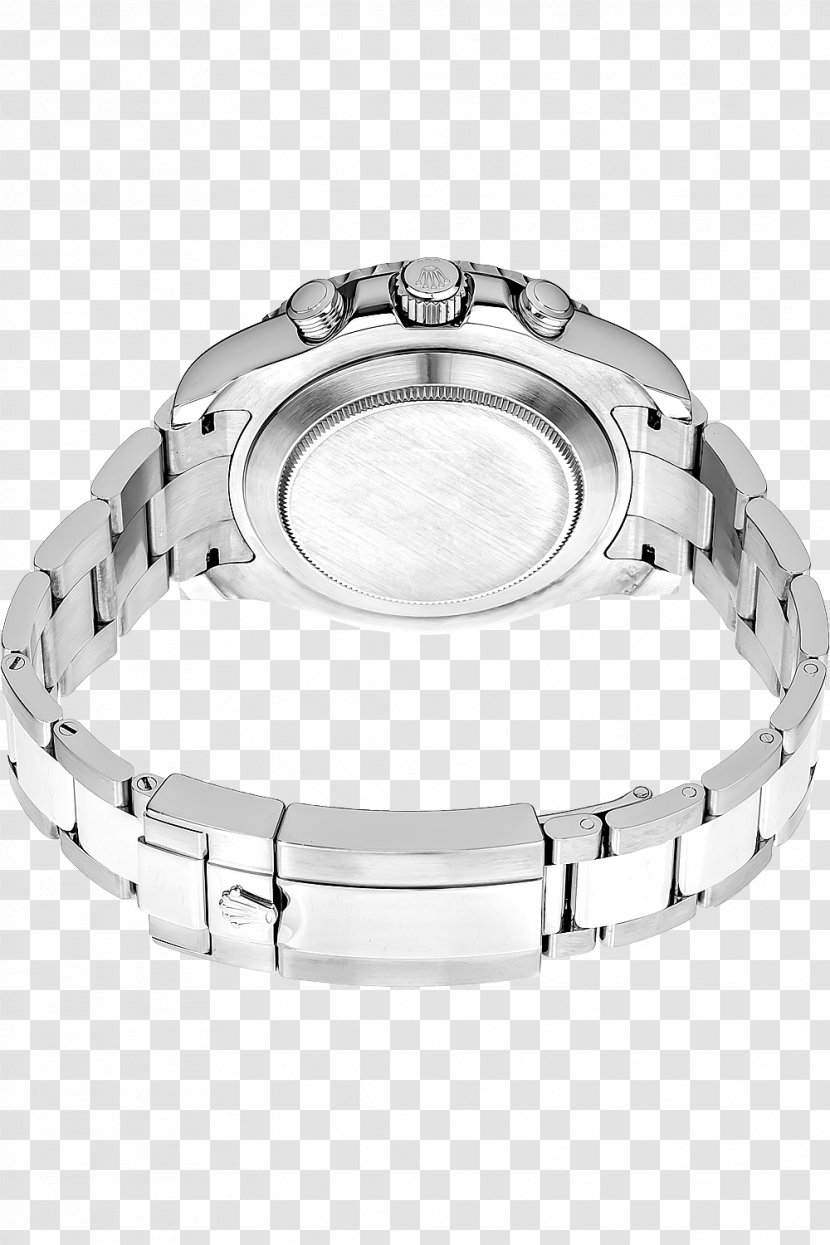 Silver Bracelet Watch Strap Wedding Ring Jewellery - Rolex Yachtmaster Ii Transparent PNG