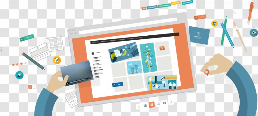 Web Page Design Digital Marketing - Organization Transparent PNG