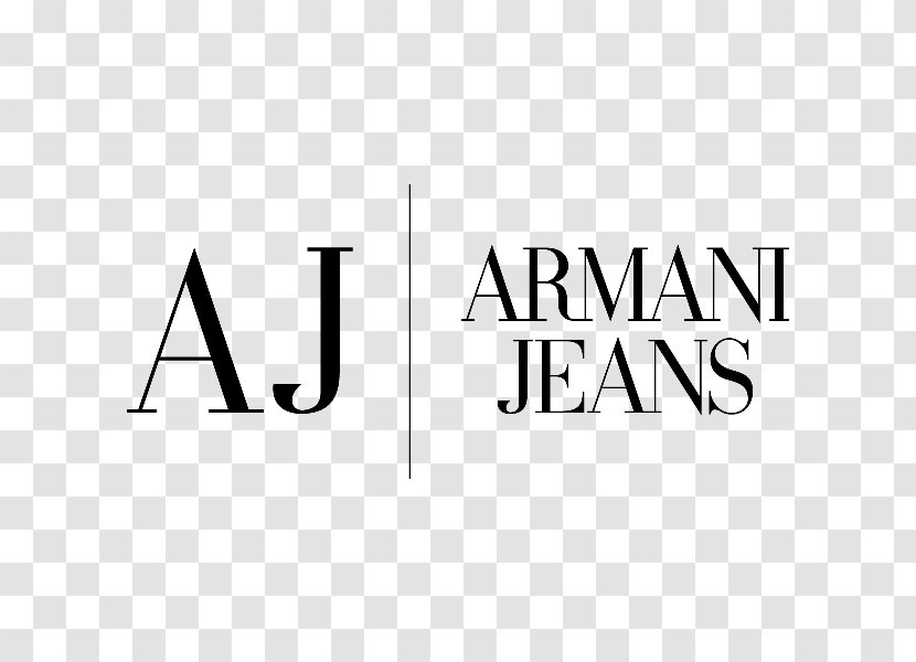 Armani Jeans Fashion Designer Clothing - Logo - White Transparent PNG