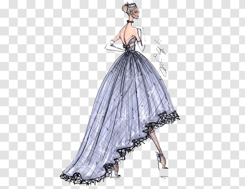 Fashion Illustration Haute Couture Drawing Design - Costume - Wedding Transparent PNG