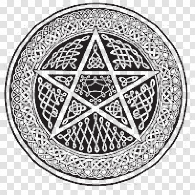 Pentacle Celts Celtic Knot Polytheism Pentagram - Classical Element Transparent PNG