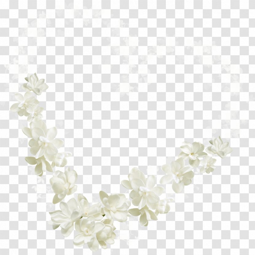Flower White Petal Right Angle - Rectangular Flowers Transparent PNG