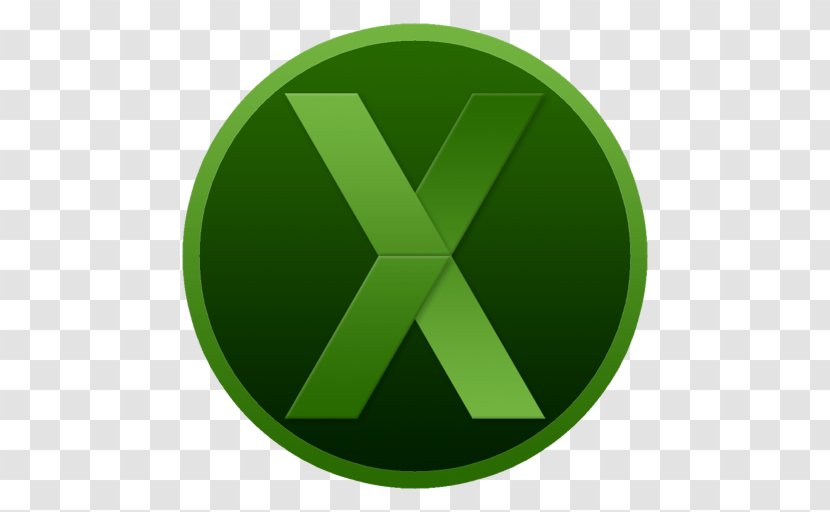Leaf Symbol Font - Excel Circle Colour Transparent PNG