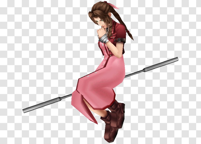 Before Crisis: Final Fantasy VII Dissidia 012 Aerith Gainsborough - Silhouette - Cosplay Transparent PNG