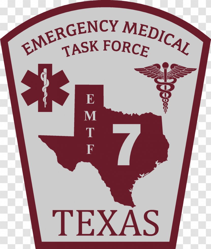 North Central Texas Trauma Regional Advisory Council Emergency Medical Services Department Of State Health Urban Search And Rescue Task Force 1 - Red - Response Transparent PNG