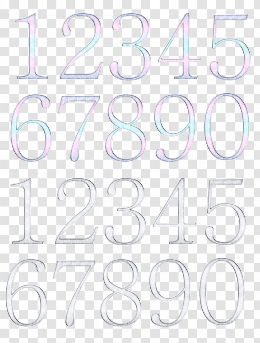 Circle Symbol - NUMBERS Transparent PNG