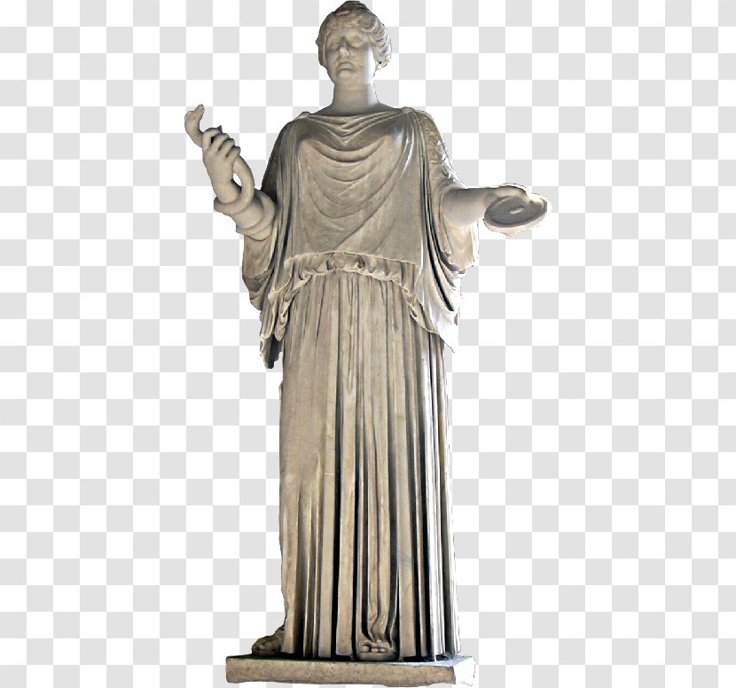 Statue Sculpture Hygieia Griekse Godin Van De Finance - Figurine Transparent PNG