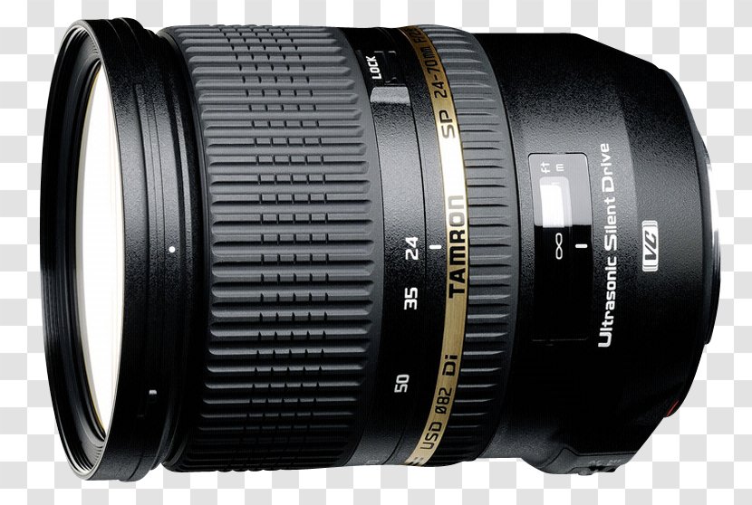 Canon EF 24-70mm Tamron SP F/2.8 Di VC USD Camera Lens 35mm F1.8 Transparent PNG