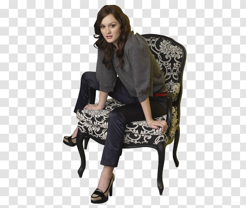 Leighton Meester Leggings Transparency And Translucency Tights - Sitting Transparent PNG