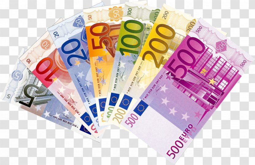 Euro Banknotes Currency 20 Note - Money Transparent PNG