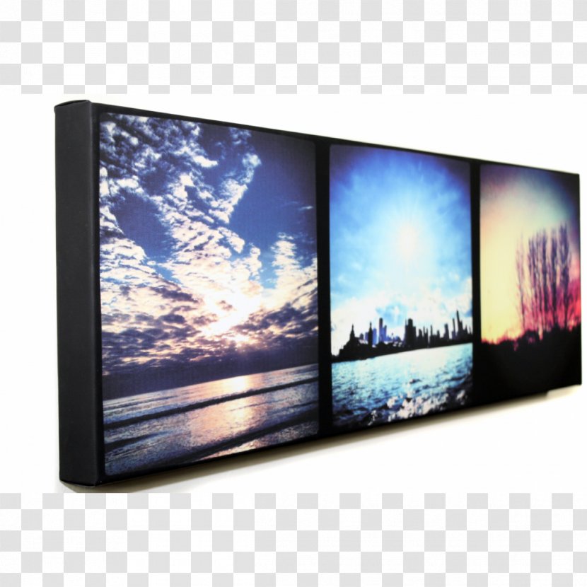 LED-backlit LCD Television Liquid-crystal Display Desktop Wallpaper Backlight - Hanging Polaroid Transparent PNG