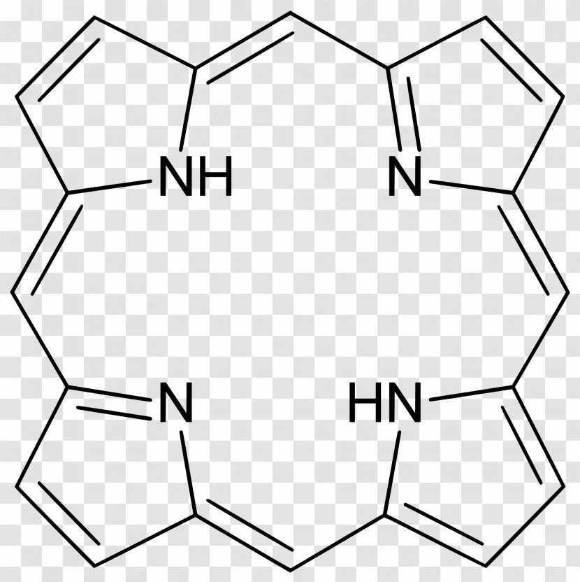 Tetraphenylporphyrin Porphine Cyclic Compound Self-assembly - Symmetry - Iron Cells Transparent PNG