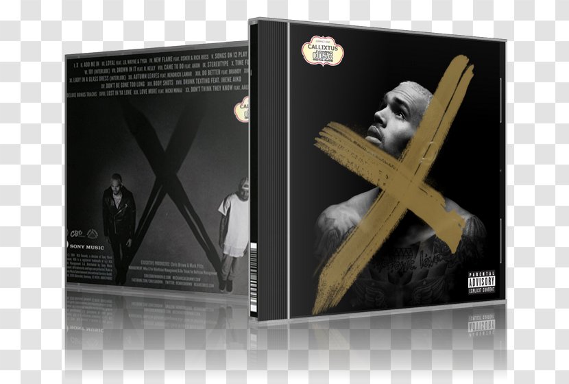 X Files Chris Brown Album 0 - Silhouette - Pine Transparent PNG