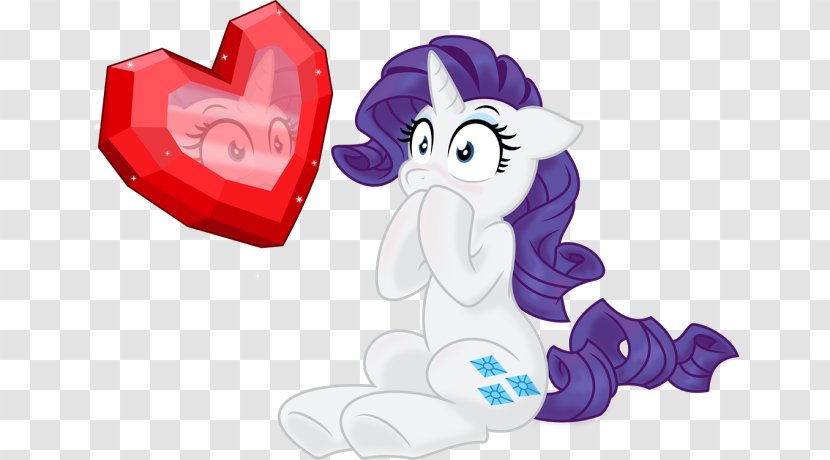 Pony Art Horse Valentine's Day - Violet Transparent PNG