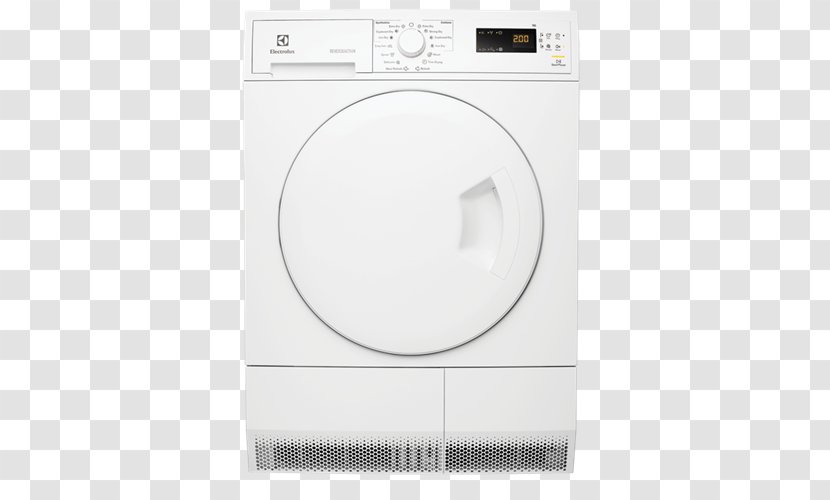 Clothes Dryer Electrolux EDP2074PDW Condenser EDH3284PDW - Heat Pump - Laundry Transparent PNG