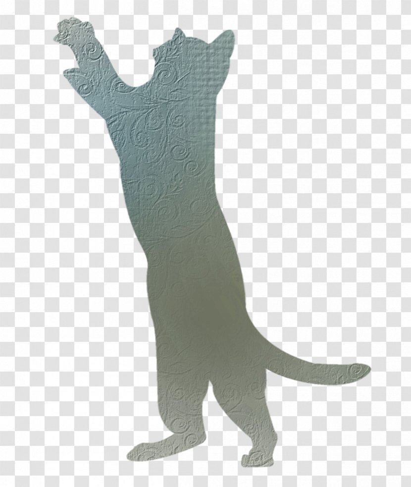 Black Cat Kitten - Standing Transparent PNG
