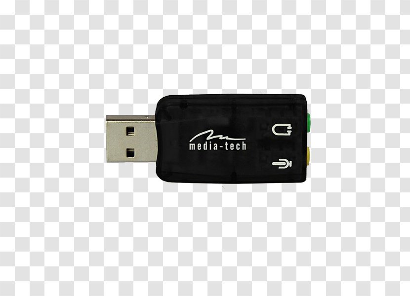 Sound Cards & Audio Adapters Media-Tech Virtu 5.1 USB, Is The Perfect 3D Surround Card For Pcs And Lapt MT5101 - Data Storage Device - Tv Tuner Transparent PNG