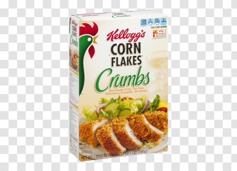 Kellogg's Corn Flakes Crumbs Breakfast Cereal Bread - Tortilla Chip Transparent PNG