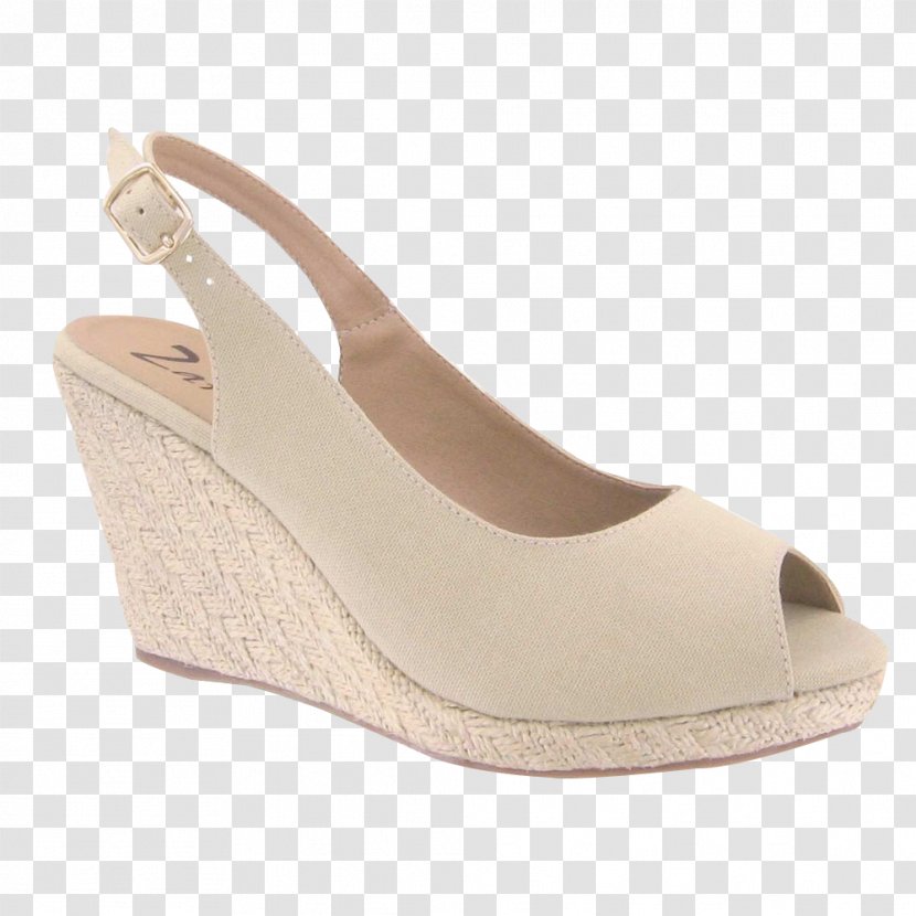 Sandal Shoe Beige Walking Pump Transparent PNG