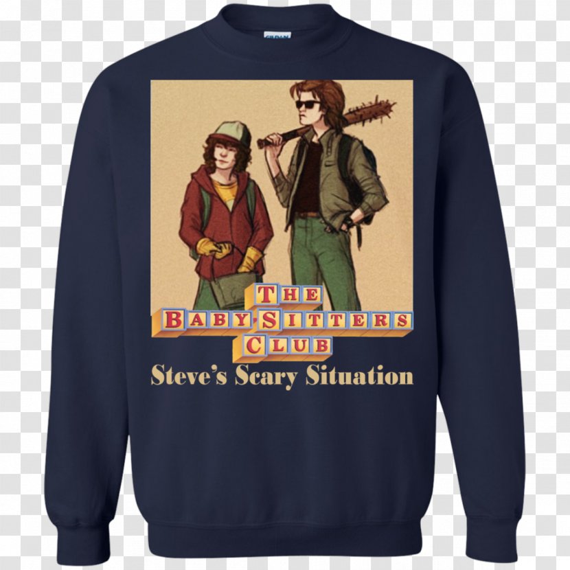 Steve Harrington Stranger Things - Long Sleeved T Shirt - Season 2 Eleven Drawing T-shirtT-shirt Transparent PNG