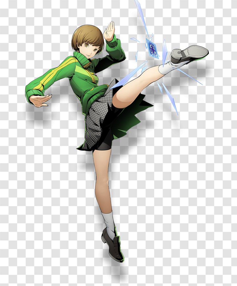 Shin Megami Tensei: Persona 4 Arena BlazBlue: Cross Tag Battle Chie Satonaka Under Night In-Birth - Silhouette Transparent PNG