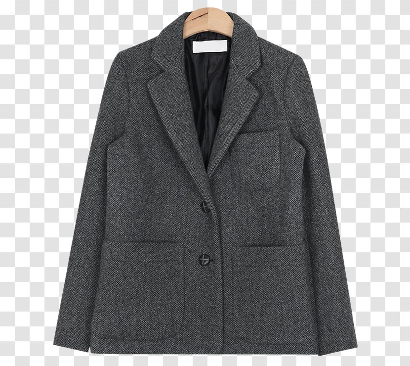 Blazer T-shirt Clothing Coat Jacket - Button Transparent PNG