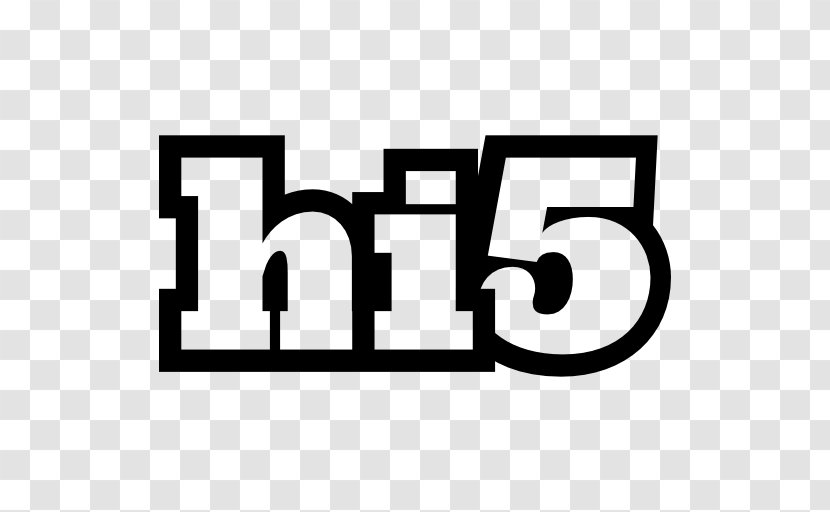 Hi5 Social Media Network Logo Transparent PNG