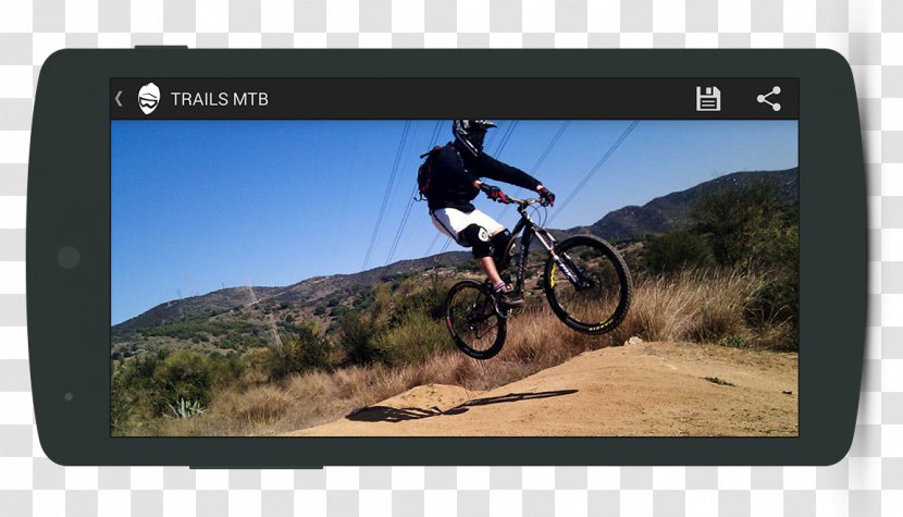 Mountain Bike Cycling Gadget Multimedia Adventure Transparent PNG