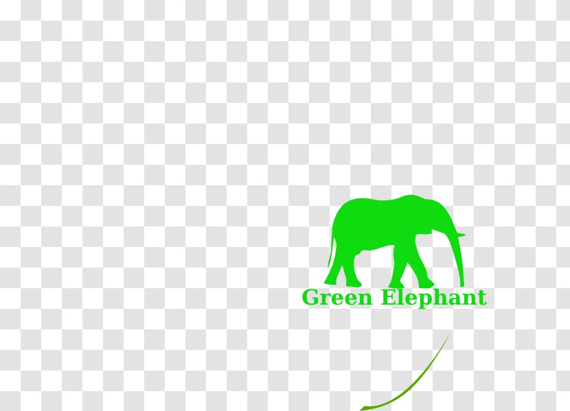 Elephant Vector Graphics Image Illustration - Tree - Green Garlic Transparent PNG