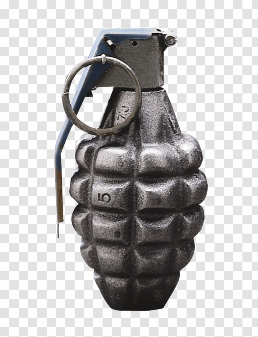 Mk 2 Grenade Military Surplus Firearm - Pipe Bomb Transparent PNG