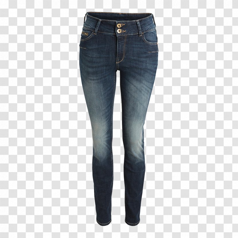 Slim-fit Pants Jeans Navy Blue - Flower Transparent PNG