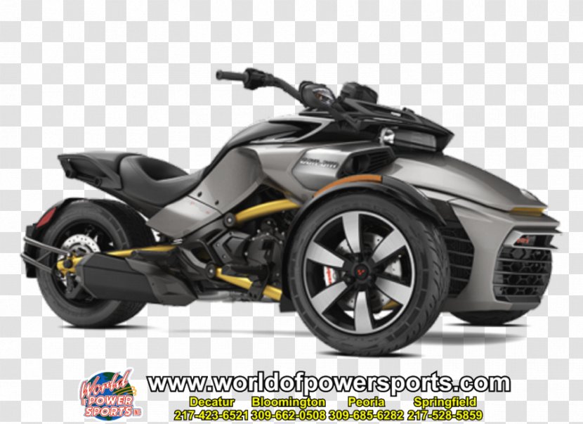 BRP Can-Am Spyder Roadster Motorcycles Suzuki Bombardier Recreational Products - Wheel - Motorcycle Transparent PNG