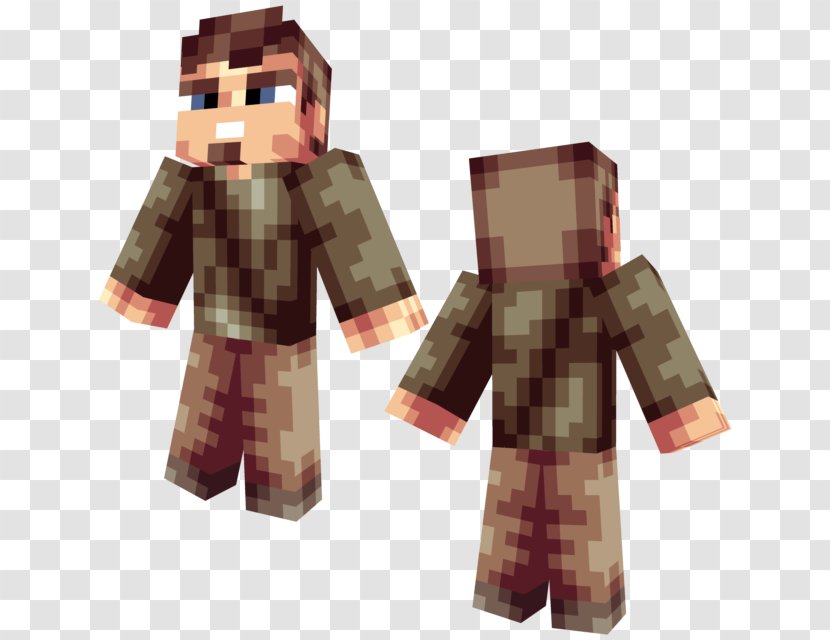 Minecraft Daryl Dixon The Governor Glenn Rhee Gloin - Costume Transparent PNG