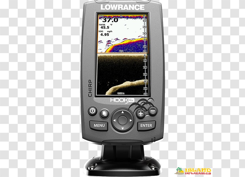 Lowrance Electronics Fish Finders Chartplotter Marine Chirp - Signal Processing - Floating Island Transparent PNG