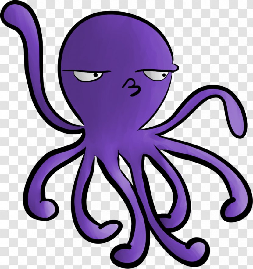 Purple Octopus Innovation Drawing Clip Art - Painting - Octapus Transparent PNG