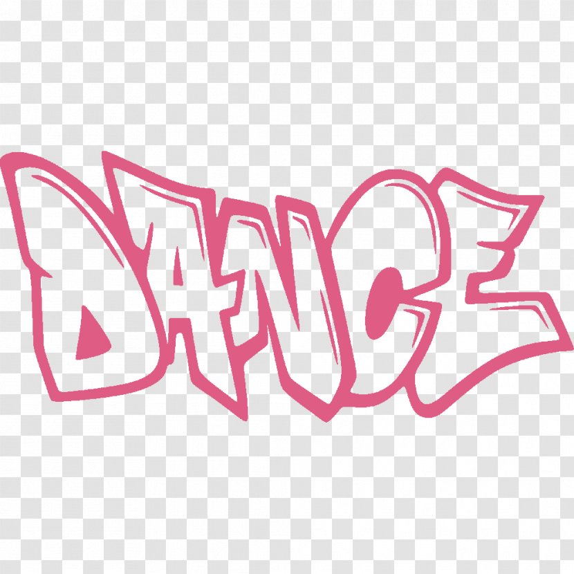 Dance Party Graffiti Calligraphy - Brand - Asap Rocky Transparent PNG