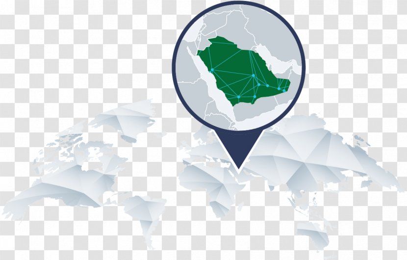 Saudi Arabia Globe Vector Map Royalty-free - Water - Saudia Transparent PNG
