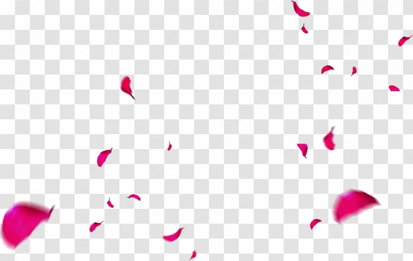 Pink Petal Gratis Designer - Petals Falling Transparent PNG