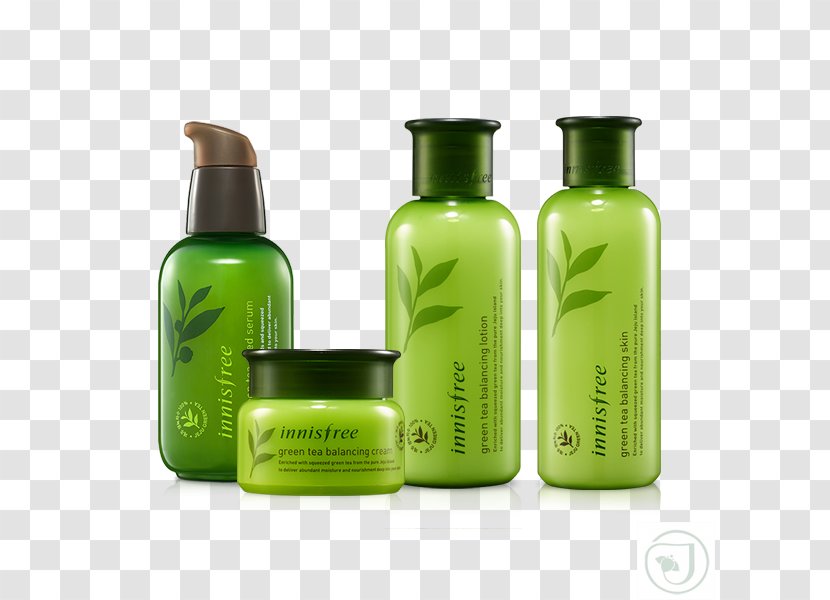 Lotion Green Tea Innisfree Cosmetics Cream - Moisturizer Transparent PNG