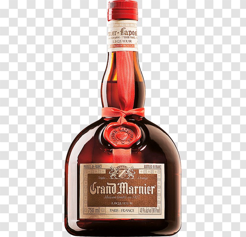 Grand Marnier Liqueur Distilled Beverage Cognac Wine Transparent PNG