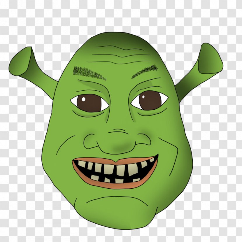 Drawing Ogre Shrek Film Series Cartoon Fan Art - Character - Face Transparent PNG