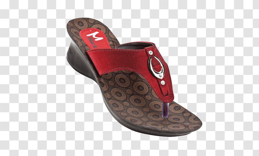 Woman Cartoon - Flipflops - Brown Red Transparent PNG