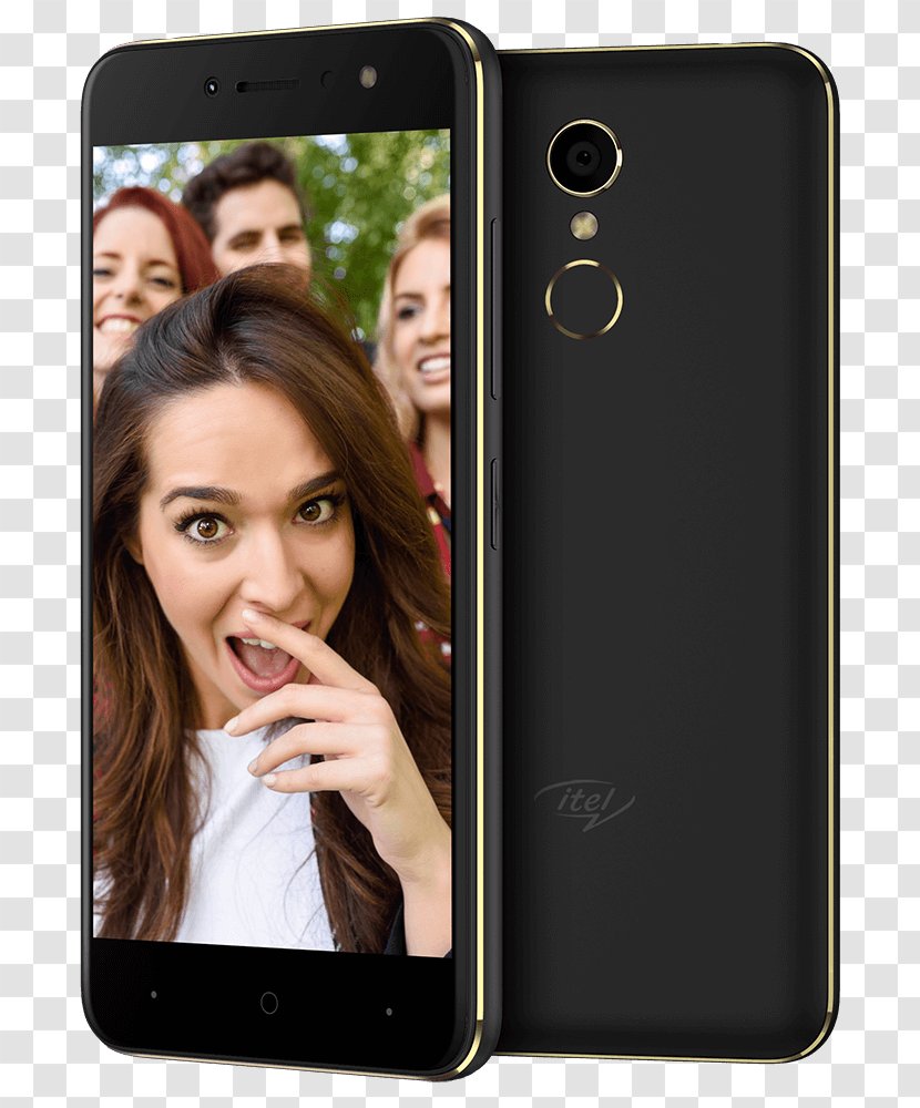 Smartphone 4G Intel Mobile Communications Telephone LTE - Selfie Transparent PNG
