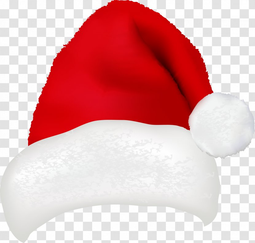 Santa Claus Christmas Suit Hat Clip Art - Cap - Bonbones Transparent PNG